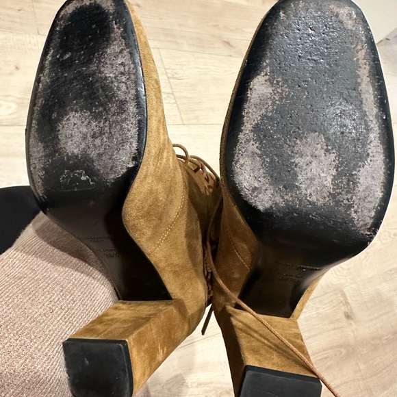 Saint Laurent Fringe Booties - Picture 3 of 6